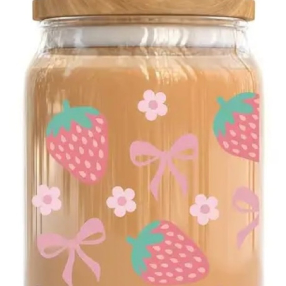 Strawberry, watermelon pink & Red Libbey’s